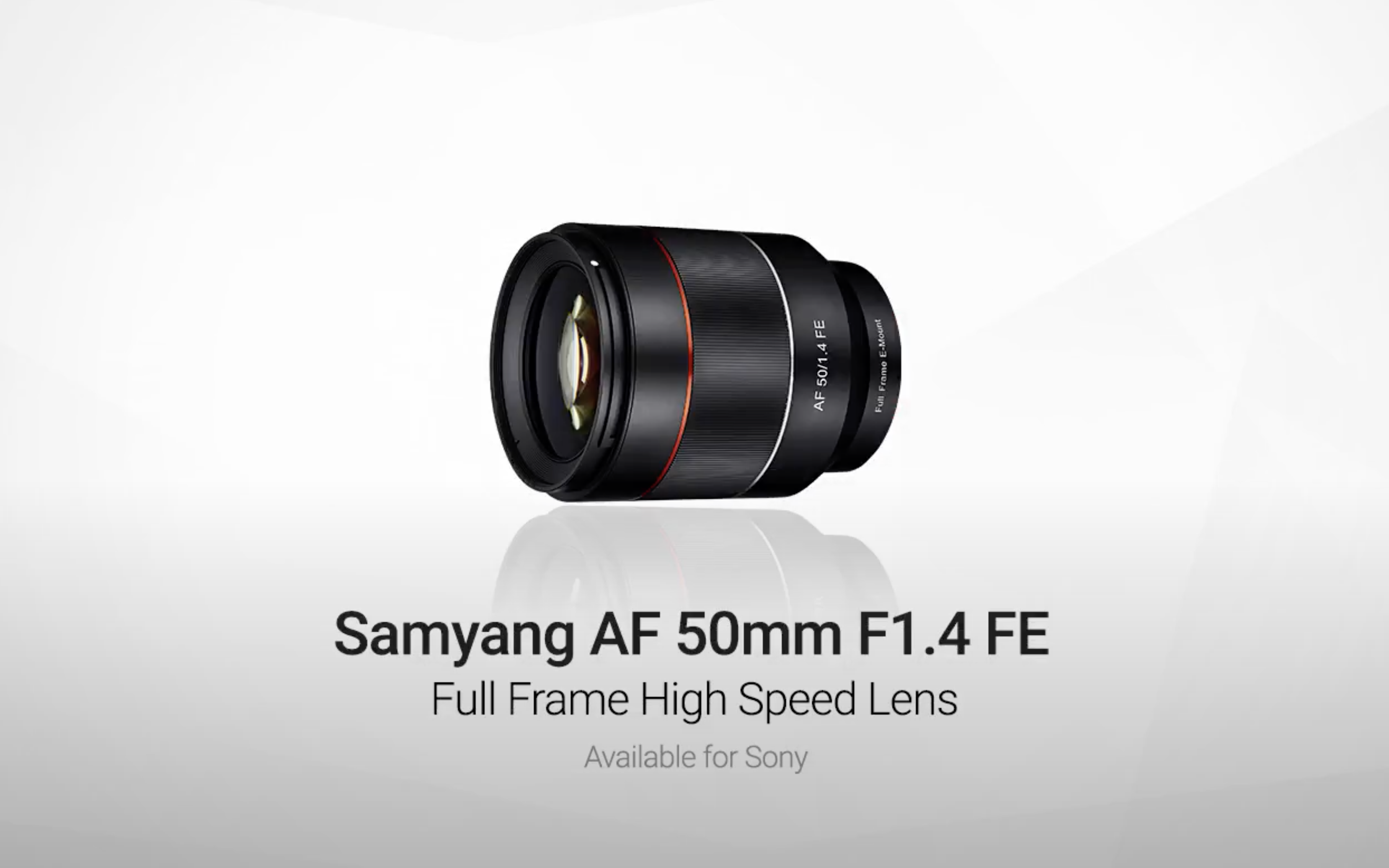 AF 50mm f/1.4 FE | Sony E-Mount