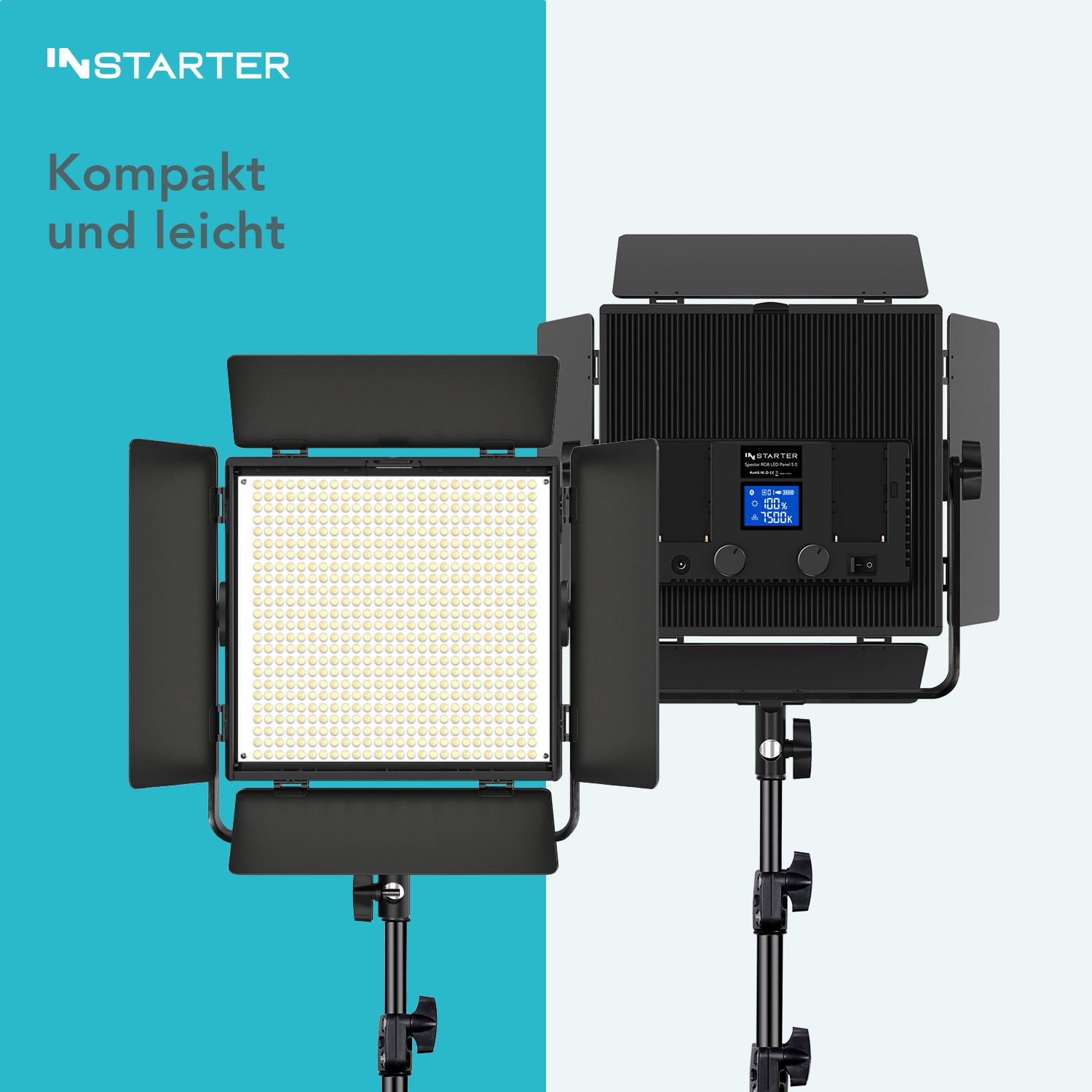 INStarter Spectar Bi-Color Spot LED 4.0 Kompakt und leicht
